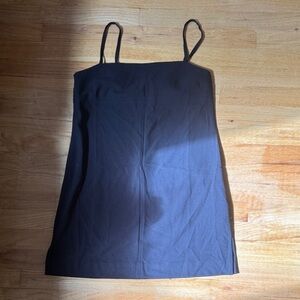 & Other Stories Black Camisole Dress
